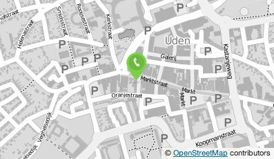 Bekijk kaart van Bakkerij Bekkers Retail B.V. in Uden