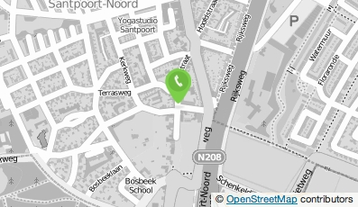 Bekijk kaart van Bakkerij Van Vessem in Santpoort-Noord