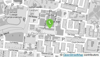 Bekijk kaart van Lunchroom De Pionier in Dronten