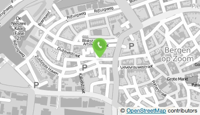 Bekijk kaart van Waldolala Bar & Bikken in Bergen op Zoom