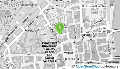 Bekijk kaart van Cousins Boutique Hotel in Maastricht