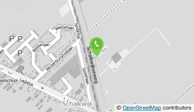 Bekijk kaart van J. van Zijl verhuur in Schalkwijk