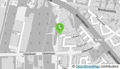 Bekijk kaart van Poetsbedrijf Sterk in Tilburg