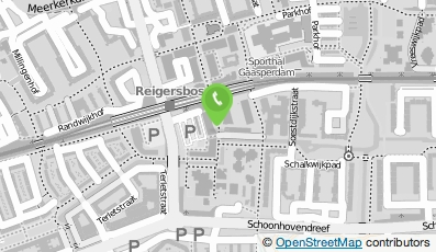 Bekijk kaart van V.O.F. Telecom Zuidoost in Amsterdam