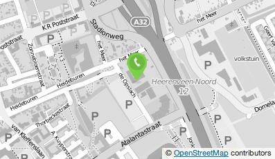 Bekijk kaart van Skistore Swing in Heerenveen