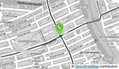 Bekijk kaart van Sharp B.V. in Amsterdam