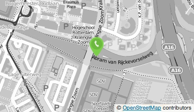 Bekijk kaart van OK Express R'dam Abram van Rijckevorsel in Rotterdam
