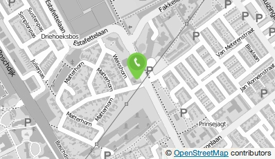 Bekijk kaart van Polikliniek De Hoop Eindhoven in Eindhoven