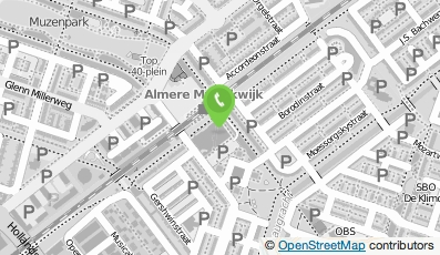 Bekijk kaart van Barbershop Muziekwijk in Almere