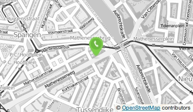 Bekijk kaart van Tandartspraktijk Mathenesserweg in Rotterdam