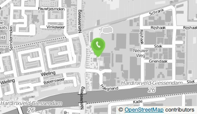 Bekijk kaart van Ambachtsheer Betimmeringen B.V. in Hardinxveld-Giessendam