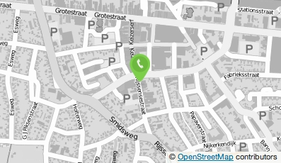 Bekijk kaart van Domino's Pizza Nijverdal in Nijverdal