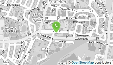 Bekijk kaart van Schildersbedrijf J. Nijdam in Franeker