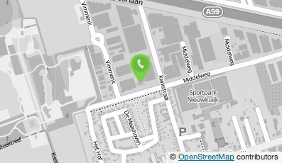 Bekijk kaart van FM Tussenholding B.V. in Nieuwkuijk