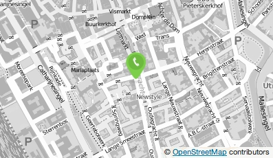 Bekijk kaart van Comedy & Kitchen Utrecht B.V. in Utrecht