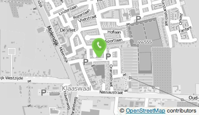 Bekijk kaart van Apotheek Klaaswaal B.V. in Klaaswaal