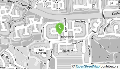 Bekijk kaart van TUI at Home Rinny Houtstra in Lelystad