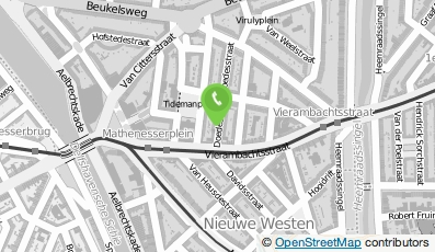 Bekijk kaart van Atelier van der Weijde in Schiedam