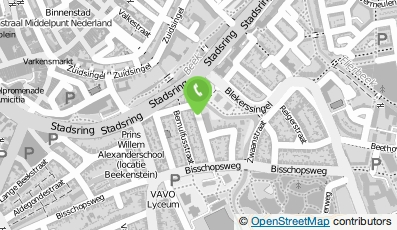 Bekijk kaart van Famous Internet Kids in Breda
