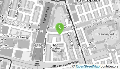 Bekijk kaart van Cras advocatuur in Amsterdam