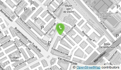 Bekijk kaart van Nudies in Utrecht