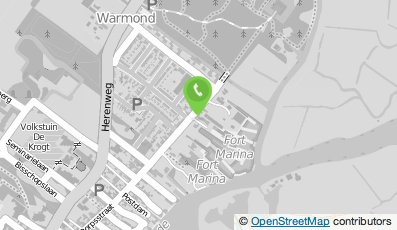 Bekijk kaart van Visch Watersport in Warmond