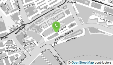 Bekijk kaart van Maasstad Ziekenhuis polikliniek Willemsplein in Rotterdam
