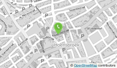 Bekijk kaart van De Eetkamer Hoensbroek B.V. in Hoensbroek
