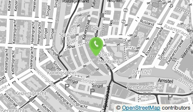 Bekijk kaart van Dunkin' Rokin in Amsterdam