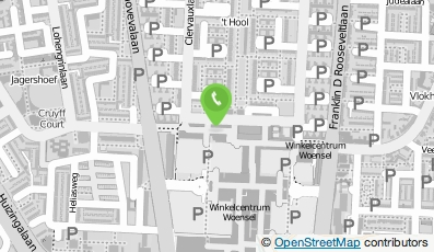 Bekijk kaart van Apotheek SGE Woensel in Eindhoven