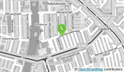 Bekijk kaart van YSF Bouw B.V. in Amsterdam