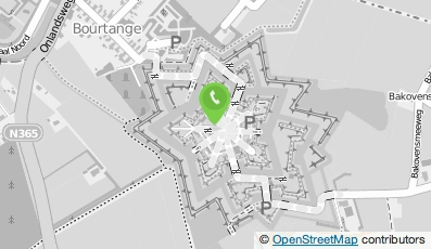 Bekijk kaart van Café Restaurant 's Lands Huys in Bourtange
