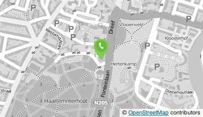 Bekijk kaart van Onder de Knie in Haarlem