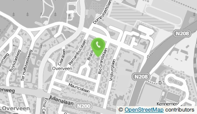 Bekijk kaart van Mirjams Missie in Overveen