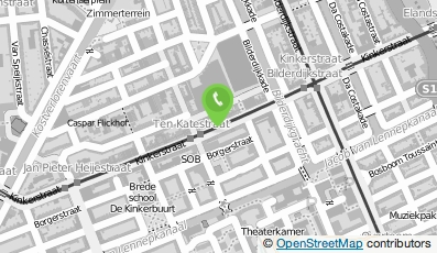 Bekijk kaart van Studio Ten Kate in Amsterdam