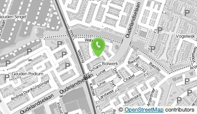 Bekijk kaart van Street Balrs in Gouda