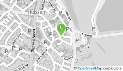 Bekijk kaart van V.O.F. Hermsen Groente- en Fruitspeciaalzaak in Huissen