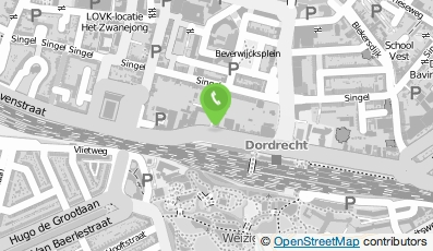 Bekijk kaart van de Waag Dordrecht in Dordrecht