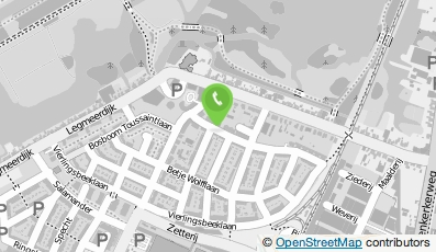 Bekijk kaart van Kinderdagverblijf het Kikkerpaleis in Amstelveen