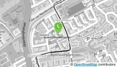 Bekijk kaart van Bessam optiek in Den Haag