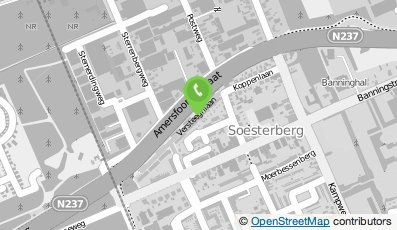Bekijk kaart van Poort Hoveniers in Soesterberg