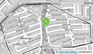 Bekijk kaart van D Verhaak in Amsterdam