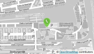 Bekijk kaart van Harbour Club Theater B.V. in Amsterdam