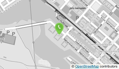 Bekijk kaart van Bureau Woondiensten in Amsterdam