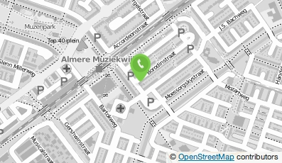 Bekijk kaart van Shaggy's barbershop in Almere