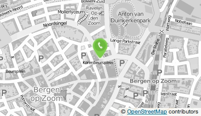 Bekijk kaart van Anisio in Bergen op Zoom