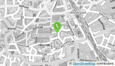 Bekijk kaart van Brasserie Monsees in Hilversum