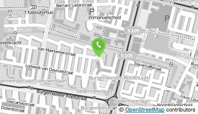 Bekijk kaart van Pervenire cura in Amsterdam