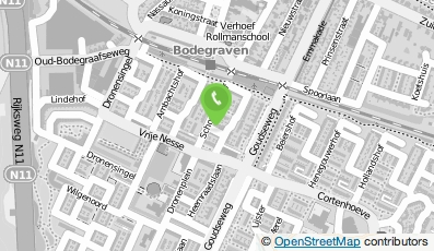 Bekijk kaart van Klusbedrijf Royal Garden in Bodegraven
