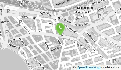 Bekijk kaart van UNA Spa Massage Center in Hoorn (Noord-Holland)